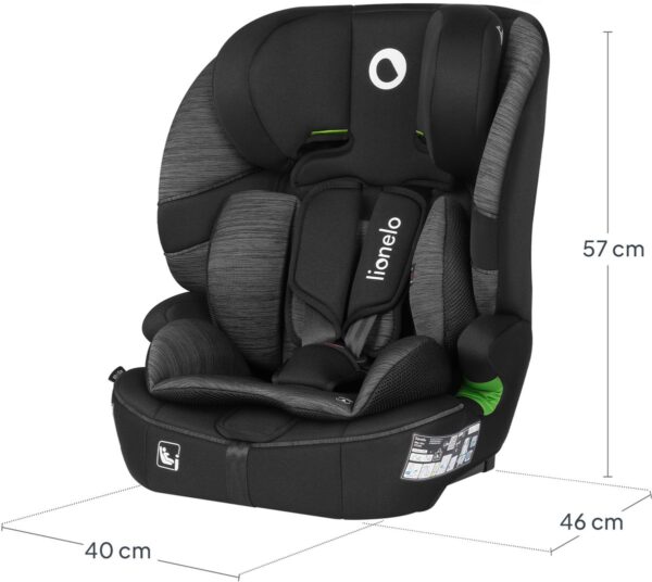 Autokreslini.lv | Billy I-Size autokrēsliņš bērniem 76-150cm krāsa Black Grey bilde #25