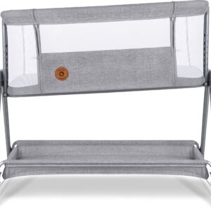 Lionelo LUNA mazuļu gultiņa krāsa GREY CONCRETE