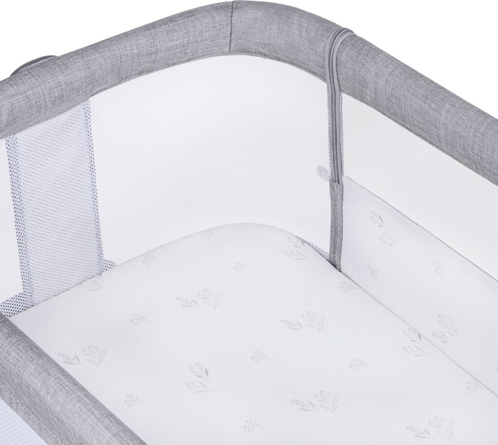 Lionelo LUNA mazuļu gultiņa krāsa GREY CONCRETE