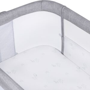Lionelo LUNA mazuļu gultiņa krāsa GREY CONCRETE