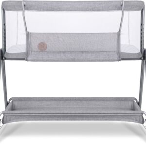 Lionelo LUNA mazuļu gultiņa krāsa GREY CONCRETE