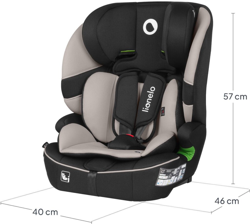 Lionelo Billy I-Size autokrēsliņš bērniem 76-150cm krāsa Beige Latte