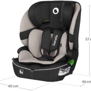 Lionelo Billy I-Size autokrēsliņš bērniem 76-150cm krāsa Beige Latte