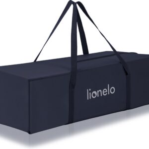 Lionelo JASMIN EASY FOLD ceļojumu gulta krāsa BLUE NAVY
