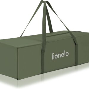 Lionelo JASMIN EASY FOLD ceļojumu gulta krāsa GREEN OLIVE