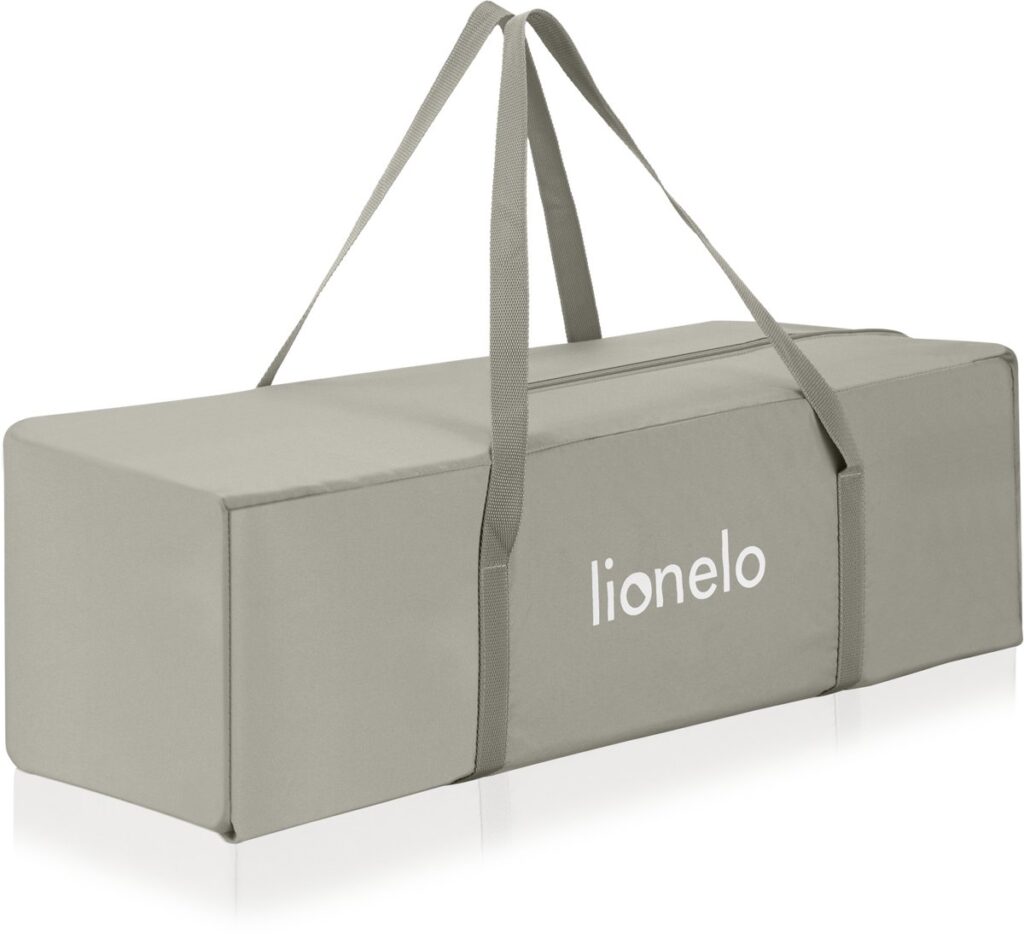 Lionelo ELLEN bērnu ceļojumu gulta krāsa BEIGE SAND