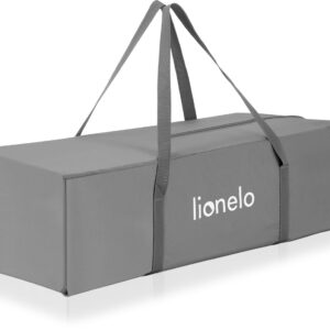 Lionelo MILLE PLUS rotaļu manēža bērniem krāsa GREY GREEN