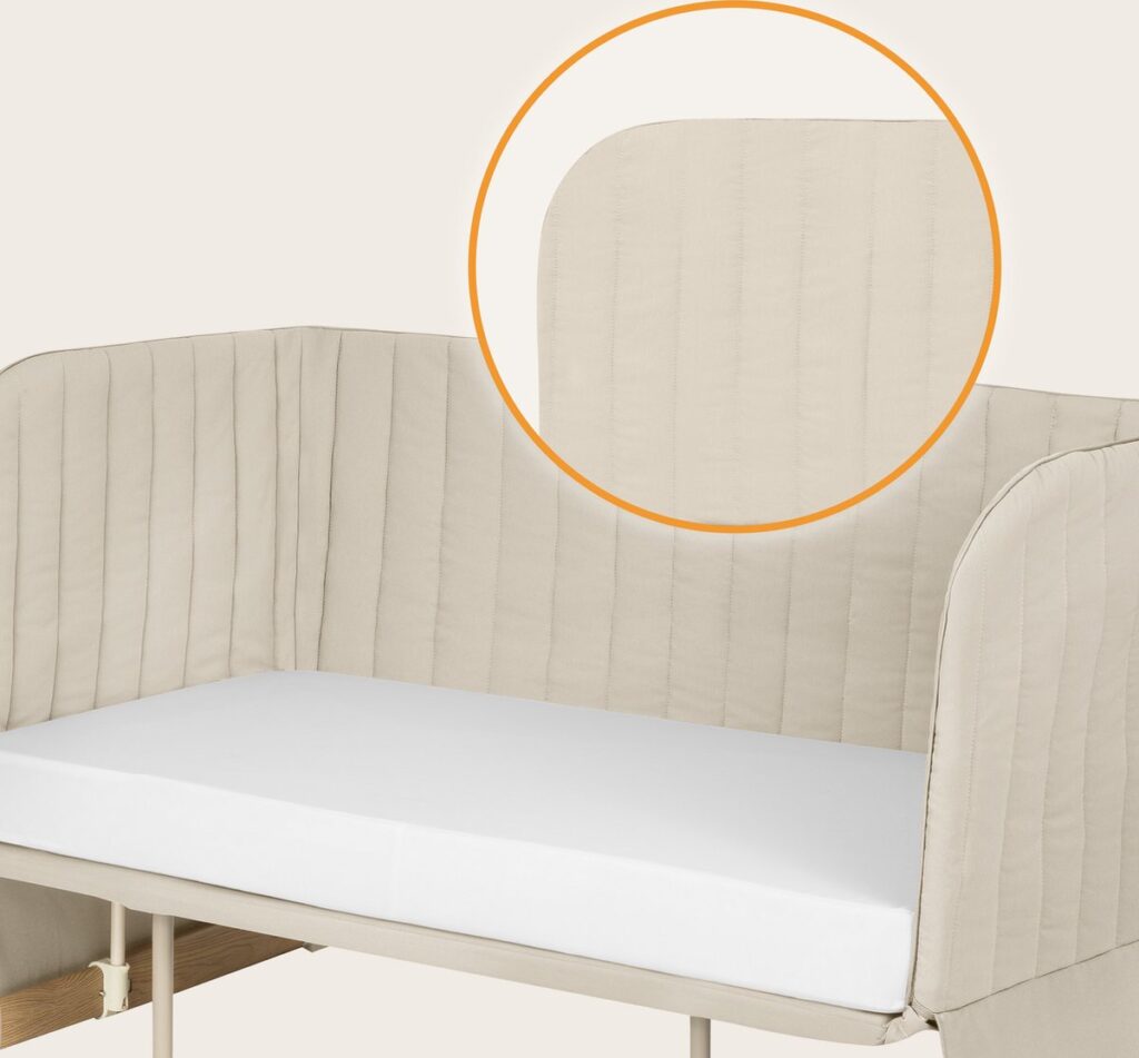 Lionelo THOMI PLUS ceļojumu gulta krāsa BEIGE SAND
