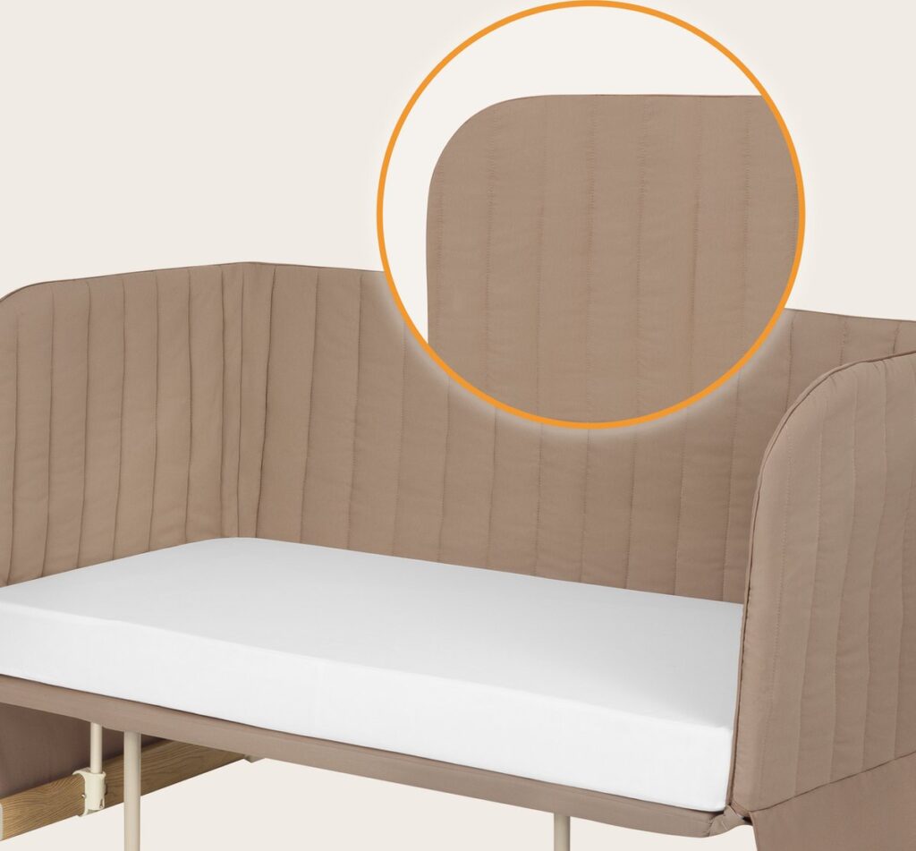 Lionelo THOMI PLUS ceļojumu gulta krāsa BEIGE CARMEL