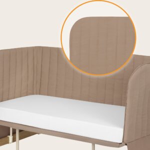 Lionelo THOMI PLUS ceļojumu gulta krāsa BEIGE CARMEL