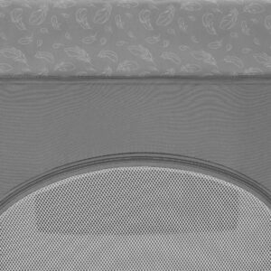 Lionelo JASMIN EASY FOLD ceļojumu gulta krāsa GREY STONE