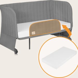 Lionelo THOMI PLUS ceļojumu gulta krāsa GREY CONCRETE