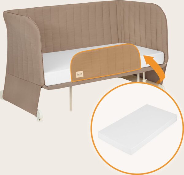 Autokreslini.lv | THOMI PLUS ceļojumu gulta krāsa BEIGE CARMEL bilde #11