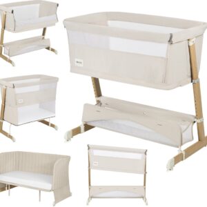 Lionelo THOMI PLUS ceļojumu gulta krāsa BEIGE SAND