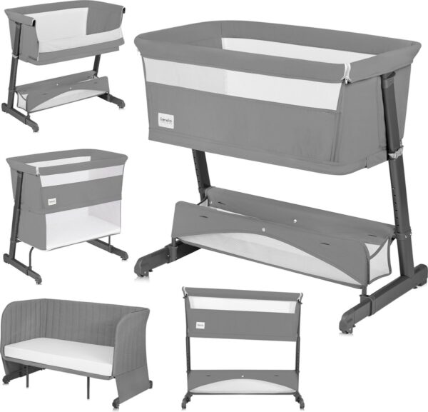 Autokreslini.lv | THOMI PLUS ceļojumu gulta krāsa GREY CONCRETE bilde #1