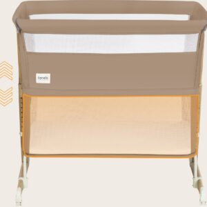Lionelo THOMI PLUS ceļojumu gulta krāsa BEIGE CARMEL