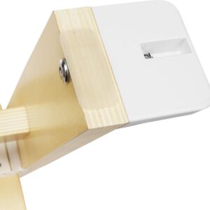 Lionelo FLORIS barošanas krēsliņš krāsa WHITE NATURAL