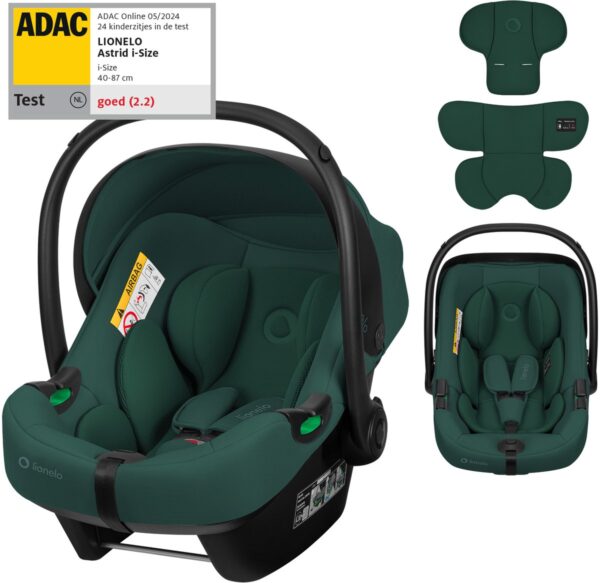 Autokreslini.lv | Astrid i-Size autokrēsliņš mazuļiem 40-87cm krāsa Green Forest bilde #21