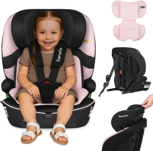Autokreslini.lv | Billy I-Size autokrēsliņš bērniem 76-150cm krāsa Pink Baby bilde #23