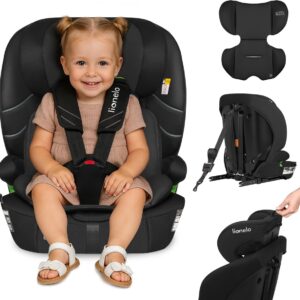 Lionelo Levi Fix I-Size autokrēsliņš 76-150cm krāsa Black Carbon
