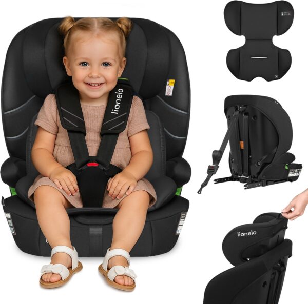 Autokreslini.lv | Levi Fix I-Size autokrēsliņš 76-150cm krāsa Black Carbon bilde #21