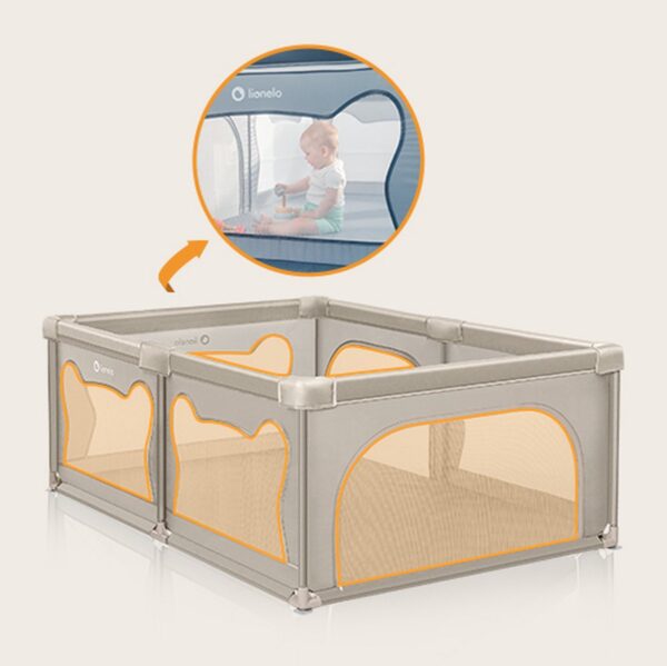 Autokreslini.lv | WILLOW rotaļu manēža 187x127cm krāsa BEIGE SAND bilde #15