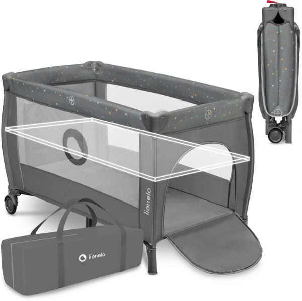 Autokreslini.lv | STEFI PLUS ceļojumu gulta krāsa GREY MULTICOLOR bilde #7