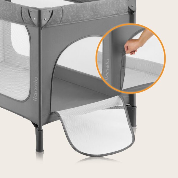 Autokreslini.lv | JASMIN EASY FOLD ceļojumu gulta krāsa GREY STONE bilde #19