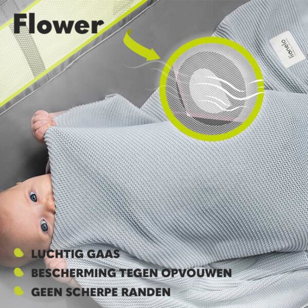 Autokreslini.lv | FLOWER bērnu ceļojumu gultiņa krāsa CAPPUCCINO bilde #21