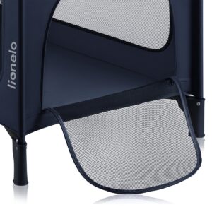Lionelo JASMIN EASY FOLD ceļojumu gulta krāsa BLUE NAVY