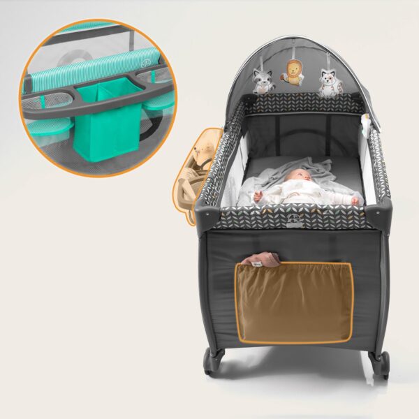 Autokreslini.lv | SVEN PLUS ceļojumu gulta krāsa TURQUOISE/GREY bilde #37
