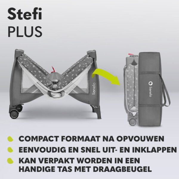 Autokreslini.lv | STEFI PLUS ceļojumu gulta krāsa GREY WHITE bilde #5