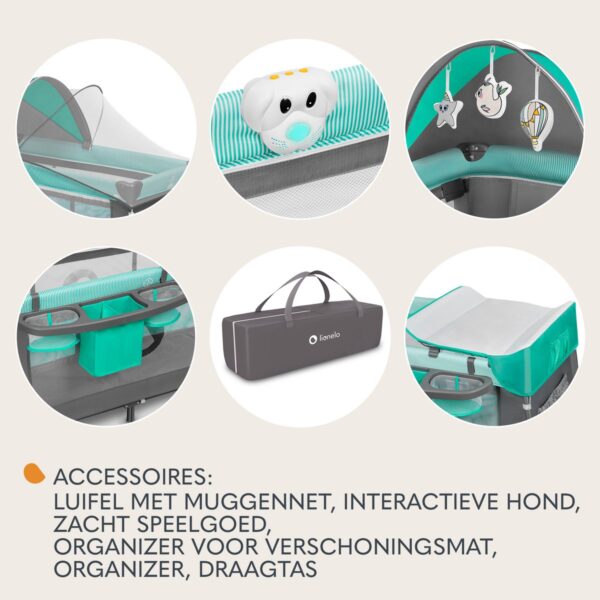 Autokreslini.lv | SVEN PLUS ceļojumu gulta krāsa TURQUOISE/GREY bilde #33