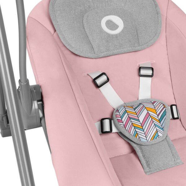 Autokreslini.lv | OTTO mazuļu šūpuļkrēsliņš krāsa PINK BABY bilde #27