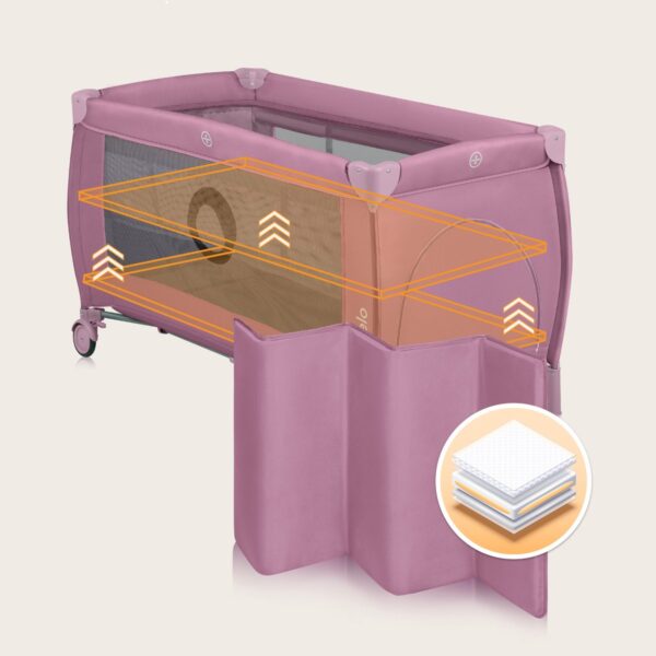 Autokreslini.lv | STEFI PLUS ceļojumu gulta krāsa PINK MAGNOLIA bilde #23