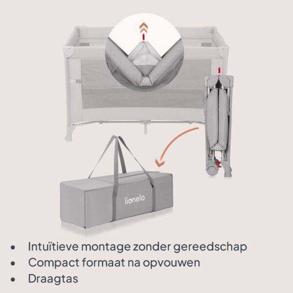 Autokreslini.lv | ELLEN bērnu ceļojumu gulta krāsa GREY CONCRETE bilde #11
