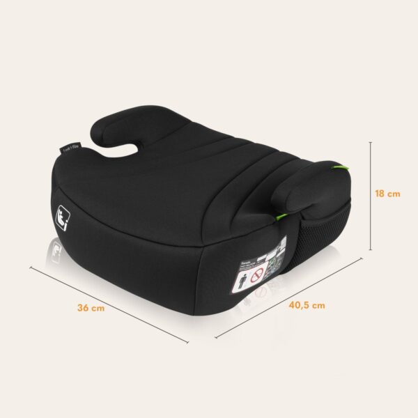 Autokreslini.lv | Luuk I-Size auto paliktnis bērniem 125-150cm krāsa Black bilde #15