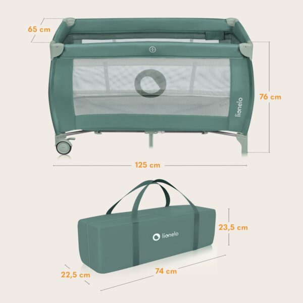 Autokreslini.lv | STEFI PLUS ceļojumu gulta krāsa GREEN OLIVE bilde #31