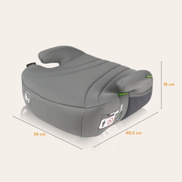 Autokreslini.lv | Luuk I-Size auto paliktnis bērniem 125-150cm krāsa Grey bilde #15
