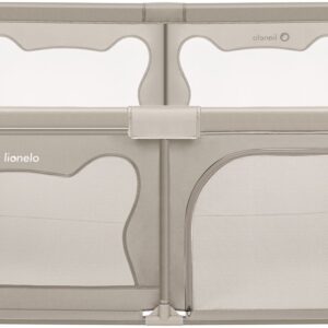 Lionelo WILLOW XL rotaļu manēža 207x187cm krāsa BEIGE SAND