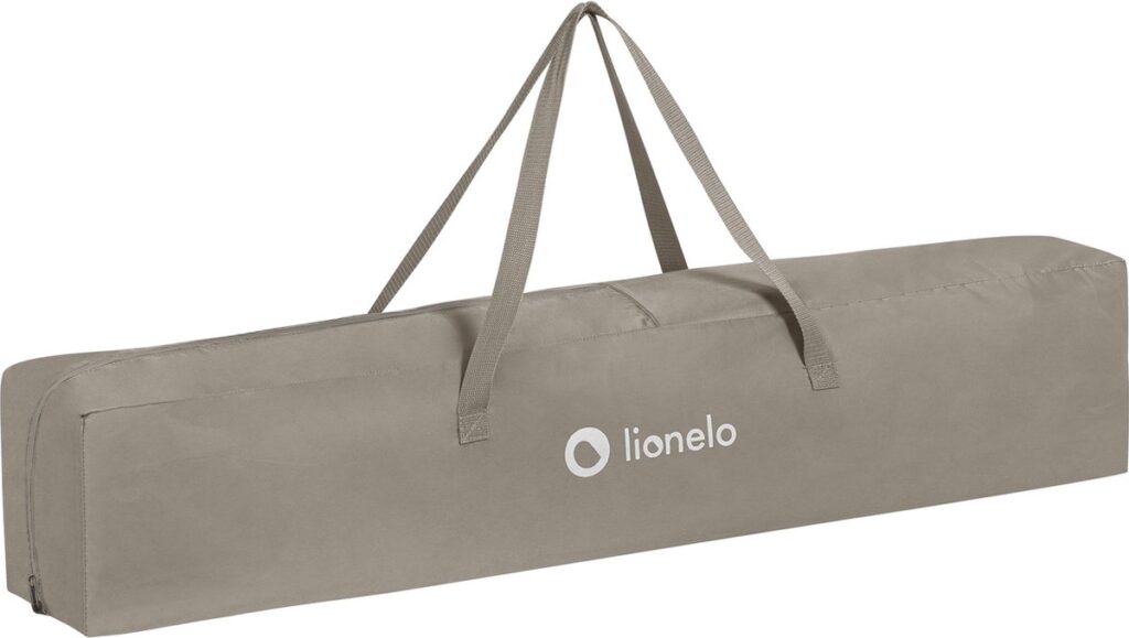 Lionelo WILLOW rotaļu manēža 187x127cm krāsa BEIGE SAND