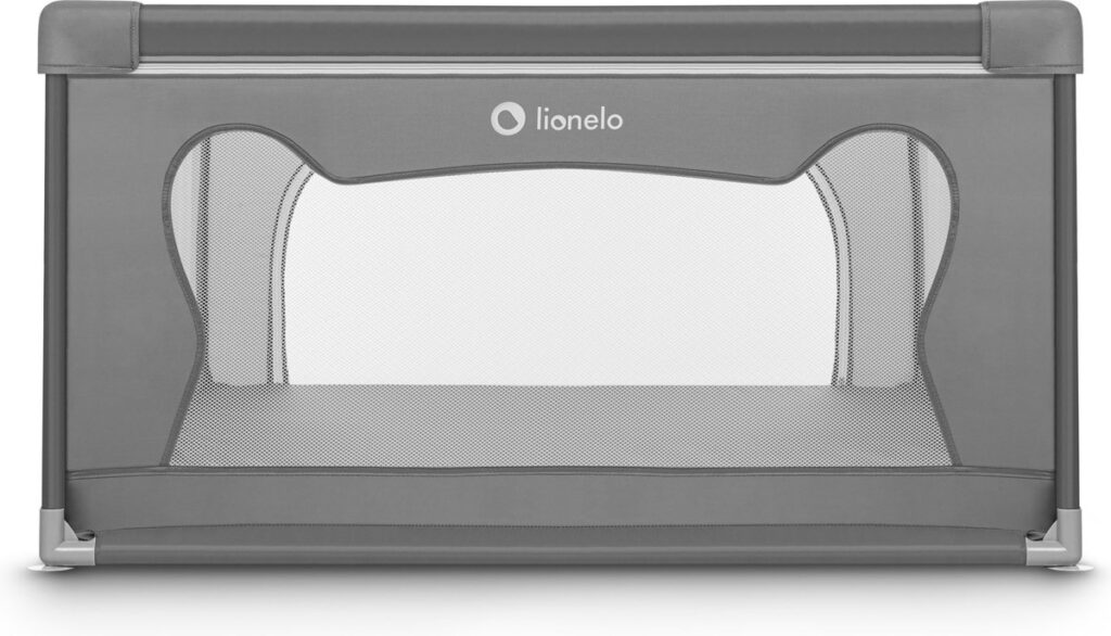 Lionelo WILLOW rotaļu manēža 187x127cm krāsa GREY CONCRETE