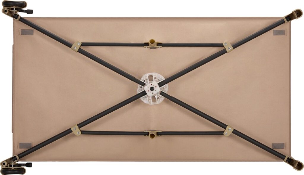 Lionelo JASMIN EASY FOLD ceļojumu gulta krāsa BEIGE SAND