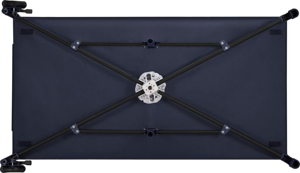 Lionelo JASMIN EASY FOLD ceļojumu gulta krāsa BLUE NAVY