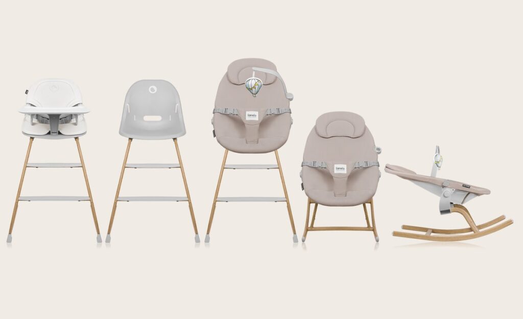 Lionelo DALIA SET barošanas krēsliņa komplekts krāsa GREY STONE NATURAL