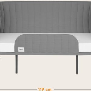 Lionelo THOMI PLUS ceļojumu gulta krāsa GREY CONCRETE