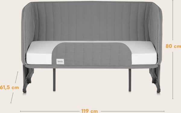 Autokreslini.lv | THOMI PLUS ceļojumu gulta krāsa GREY CONCRETE bilde #5