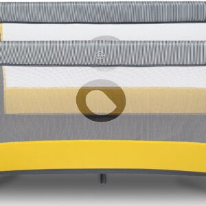 Lionelo STEFI ceļojumu gulta krāsa YELLOW LEMON