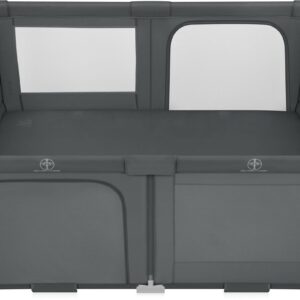 Lionelo FLORENCE viegli salokāma rotaļu manēža krāsa GREY GRAPHITE