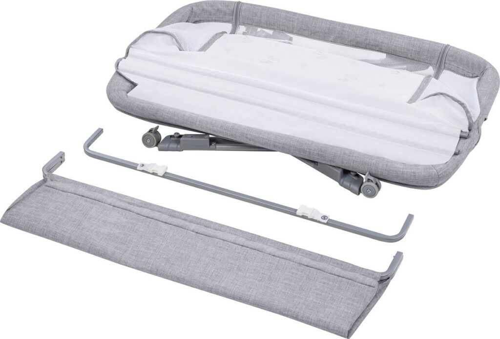 Lionelo LUNA mazuļu gultiņa krāsa GREY CONCRETE